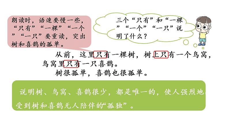 统编版语文一年级（下）第3单元《树和喜鹊》课时2课件PPT第3页