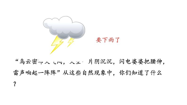 统编版语文一年级（下）第6单元14《要下雨了》课时1课件PPT第2页