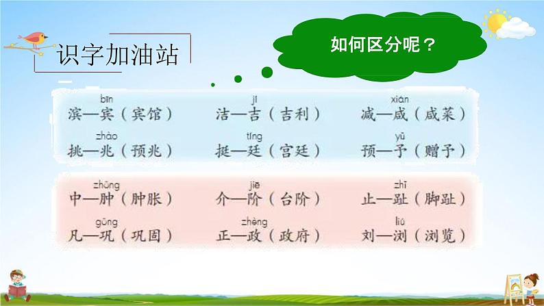 人教部编版四年级语文下册第二单元《语文园地》教学课件PPT小学优秀公开课第7页