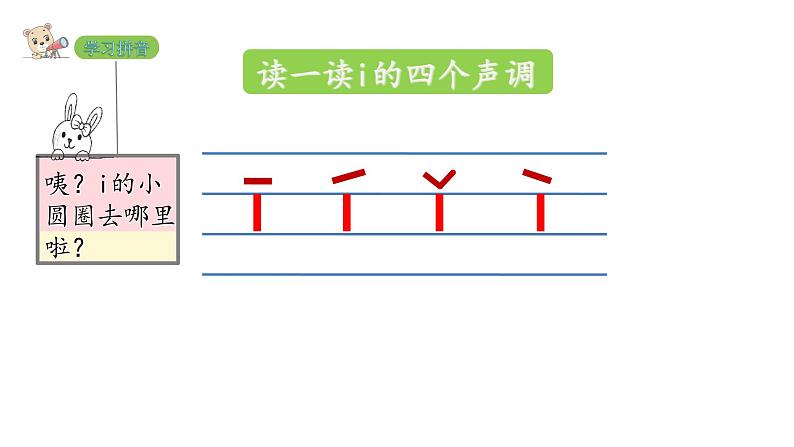 2022年部编语文一年级上册课件2 i u ü y w第6页