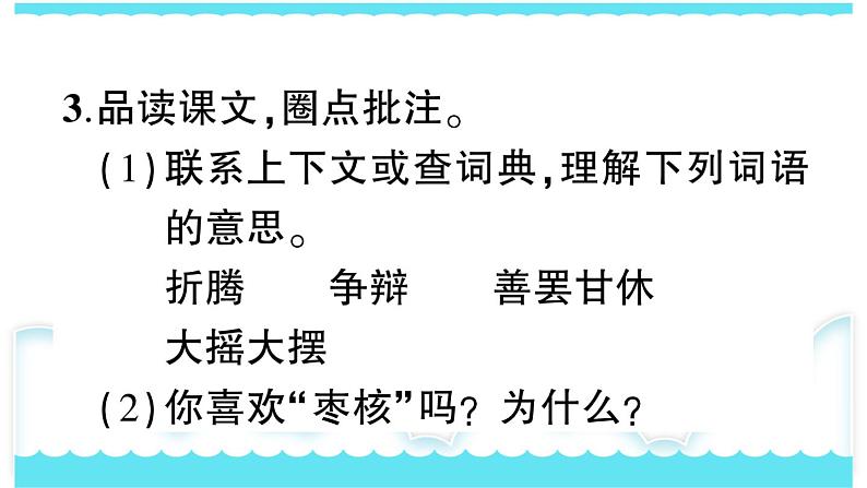 部编版三下语文课件28 枣核06