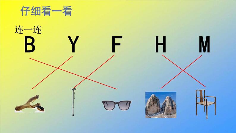 人教统编版一年级语文上册《看图写话》第三单元 拼音字母像什么课件PPT第6页