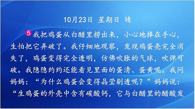 第三单元 写观察日记 人教统编版四年级语文上册同步作文教学课件PPT07