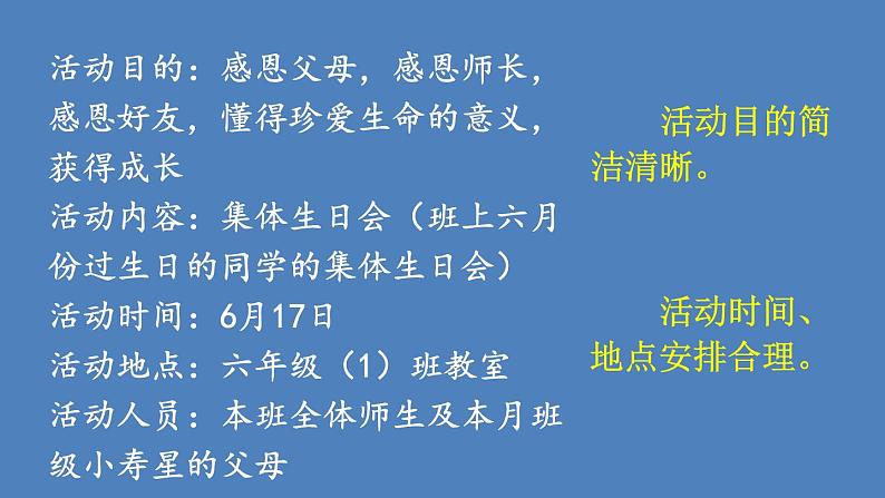 第6单元 校园活动我策划 人教部编版六年级语文下册同步作文教学课件PPT03