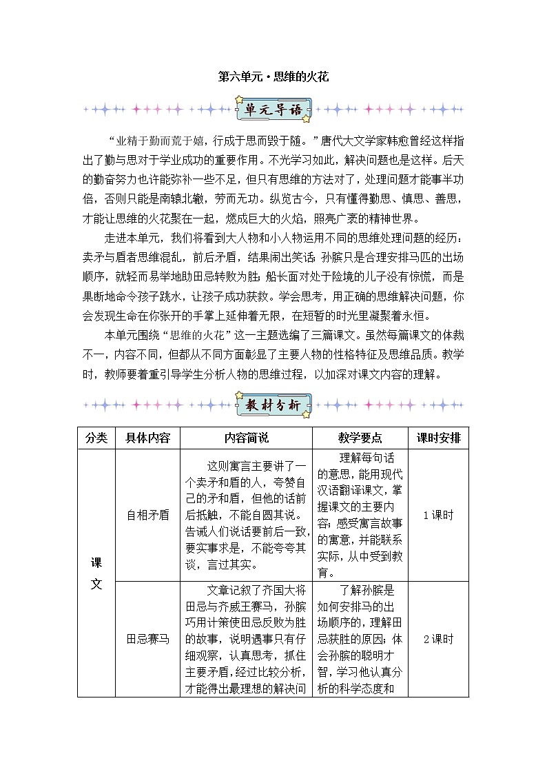 15 自相矛盾（教案）第1页