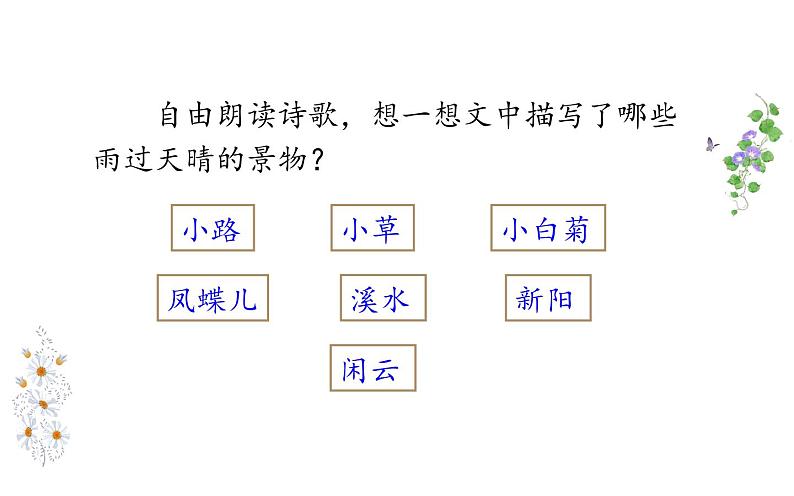 人教版（部编版四五制）小学语文四年级下册  12.在天晴了的时候  课件08