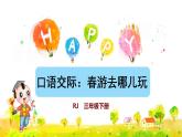 口语交际：春游去哪儿玩课件PPT