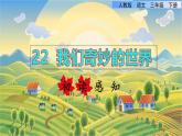 22  我们奇妙的世界初读感知课件