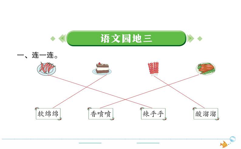 2年级语文下R  三  识字  语文园地三作业课件01