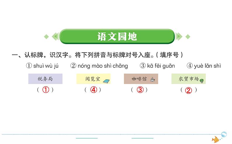 3年级语文下R  三   语文园地作业课件第1页