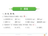 3年级语文下R  一   3荷花作业课件