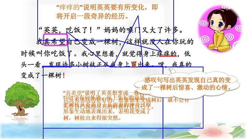 17  我变成了一棵树 品读释疑课件06