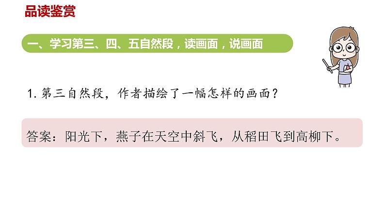 统编语文三（下）第1单元 2.《燕子》课件PPT03