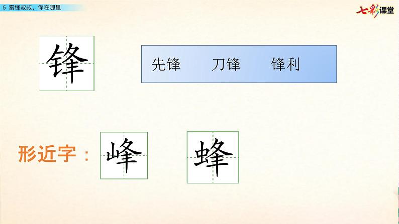 部编版小学语文5 雷锋叔叔，你在哪里（配套课件）02