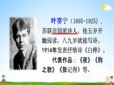人教部编版四年级语文下册《第11课 白桦》教学课件PPT小学优秀公开课