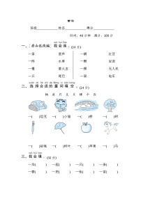 人教版一年级下册语文 语文要素专项卷之15. 量词