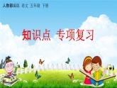 人教部编版五年级语文下册《知识点 专项复习》教学课件PPT小学优秀公开课