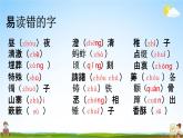 人教部编版五年级语文下册《生字 专项复习》教学课件PPT小学优秀公开课
