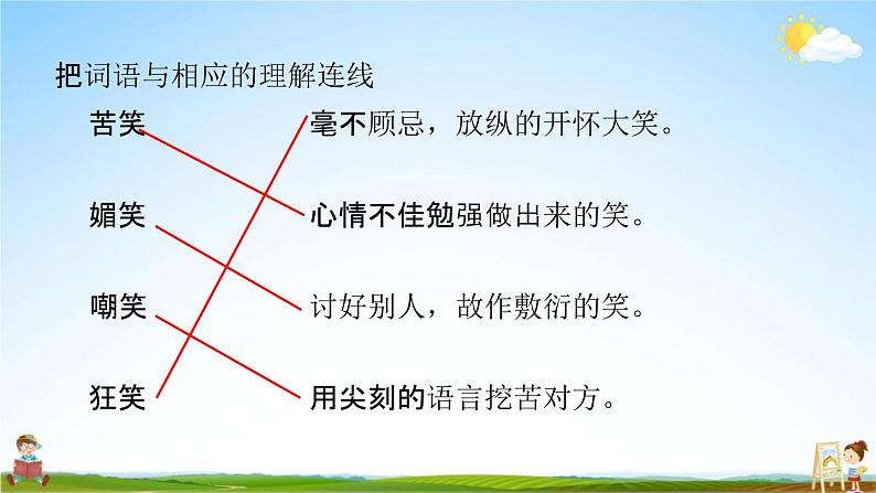 人教部编版六年级语文下册《小升初专项复习 词语（二）》教学课件PPT小学优秀课件第5页