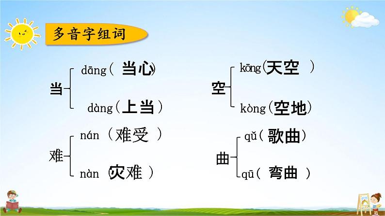 人教部编版二年级语文下册《第八单元 综合复习》教学课件PPT小学优秀公开课第7页