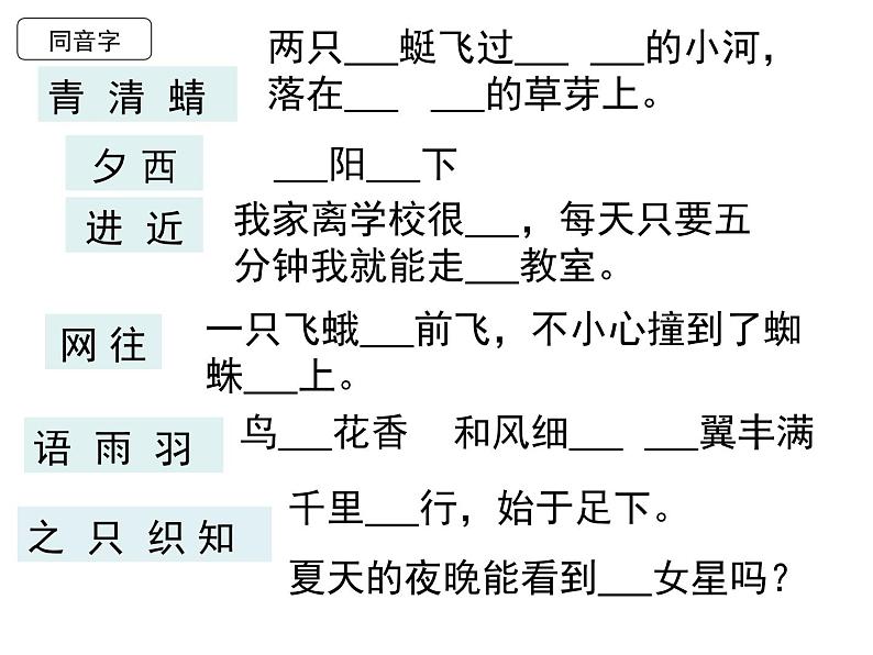 部编教材一下语文第五单元复习课件PPT07