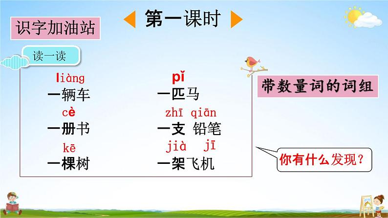 人教部编版一年级语文下册《语文园地二》教学课件PPT小学优秀公开课课件第2页