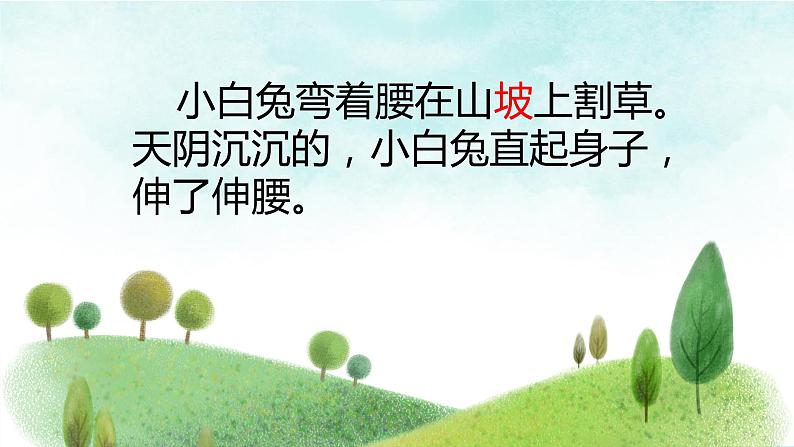 部编版小学语文一年级14 《要下雨了》 课件06