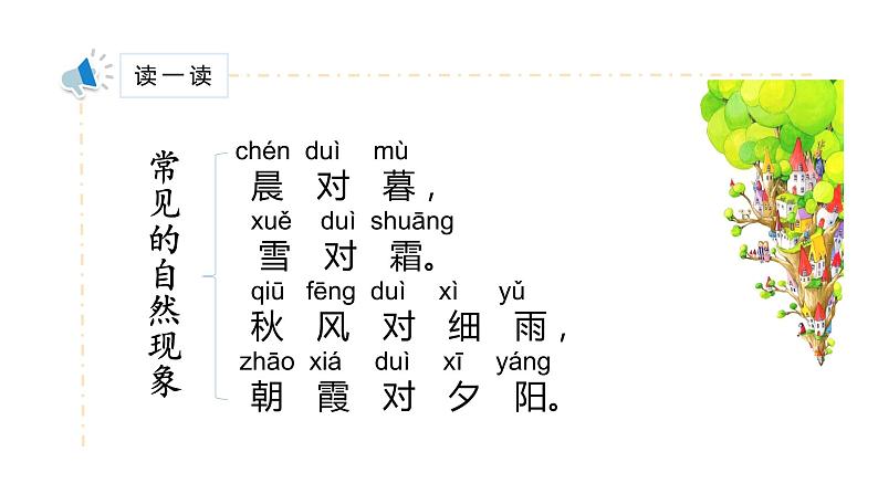 部编版小学语文一年级6古对今课件第二课时第7页