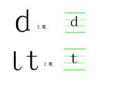 部编版小学一年级语文4《d_t_n_l》4课件