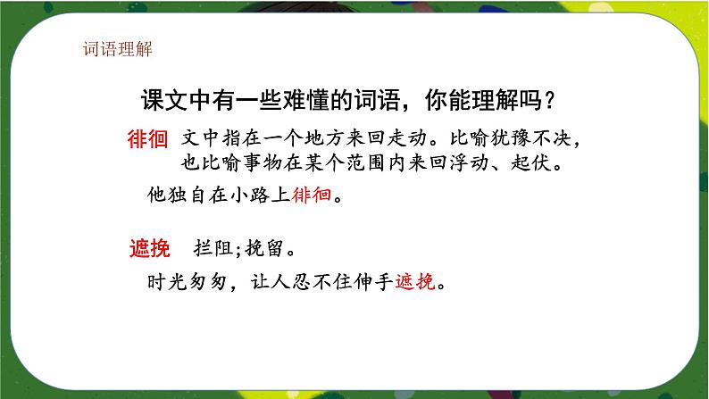 统编版语文六下 课文8 匆匆 课件(共24张PPT）第5页