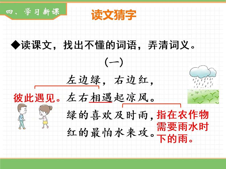 人教版语文一年级下册 第一单元 识字4  猜字谜课件PPT第7页