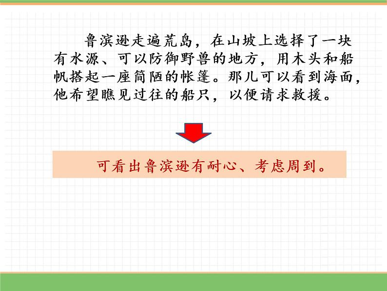 人教版语文六年级下册 第二单元 5 鲁滨逊漂流记（节选）第二课时课件PPT第6页