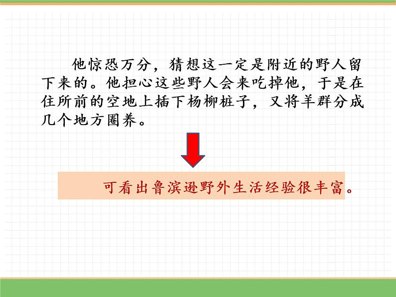 人教版语文六年级下册 第二单元 5 鲁滨逊漂流记（节选）第二课时课件PPT第8页