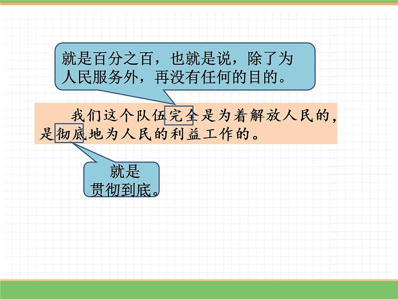 人教版语文六年级下册 第四单元 12 为人民服务第二课时课件PPT04