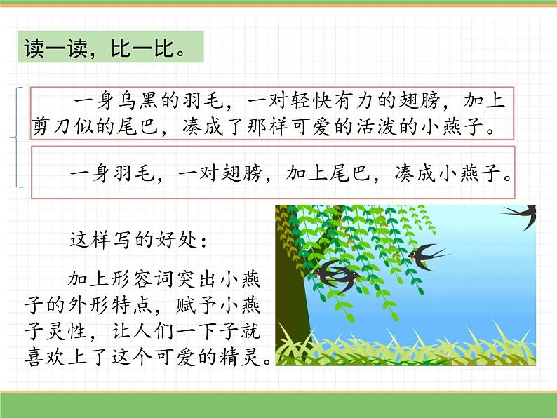 人教版语文三年级下册 第一单元 2 燕子 第二课时课件PPT第5页