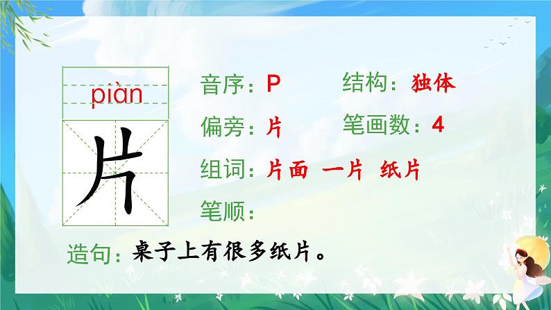 统编二年级语文上册第一单元  2我是什么 课件+音频素材04