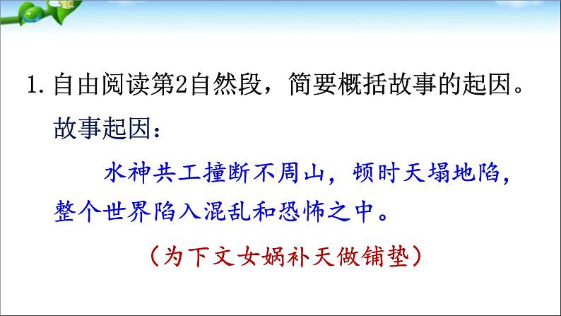 部编版语文四年级上册全册教案+课件+知识点+试题06