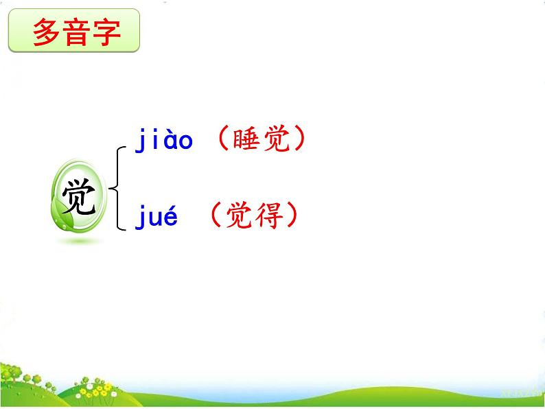 课文3 一个接一个第6页