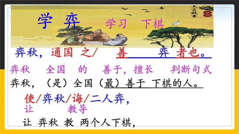 小学语文人教部编版六年级下册学弈教课课件ppt-教习网|课件下载
