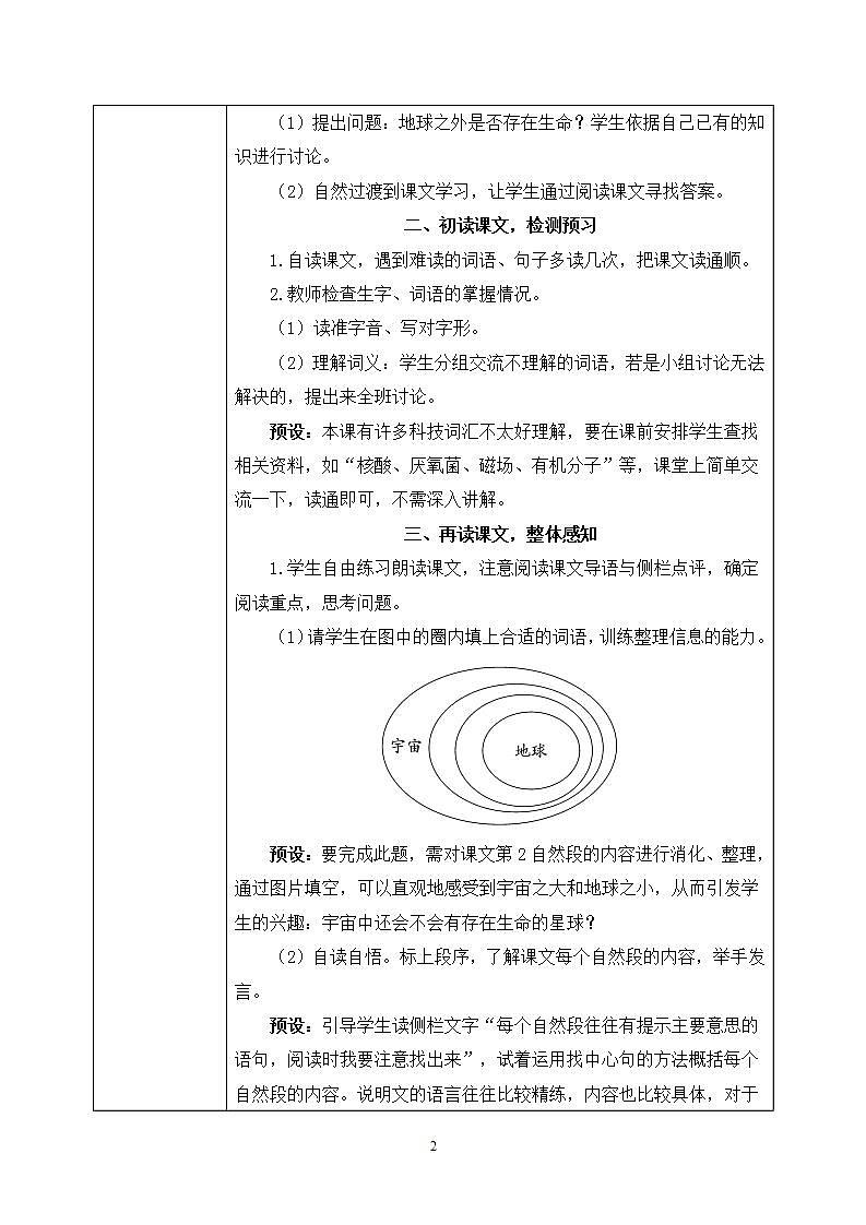 11《宇宙生命之谜》 课件+教案+导学案课件+练习+音视频素材02