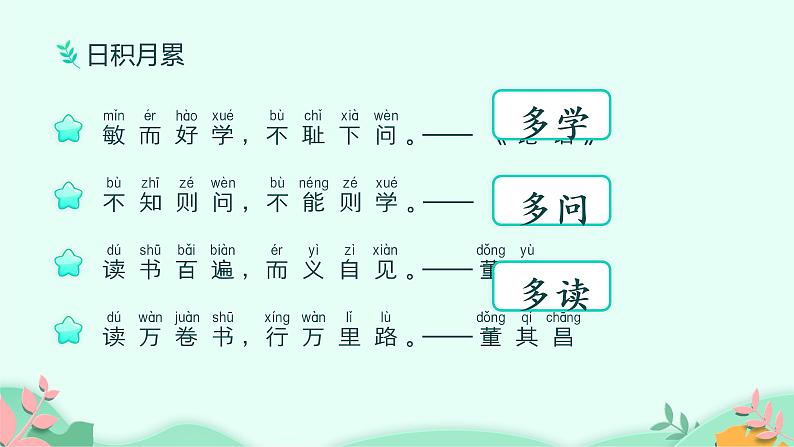 语文园地七 （课件）-2021-2022学年语文一年级下册第3页