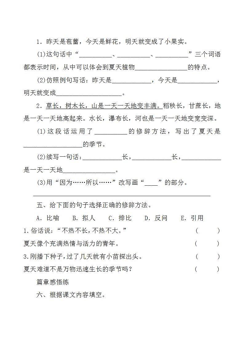 16《夏天里的成长》 课件+教案+导学案课件+练习+音视频素材02