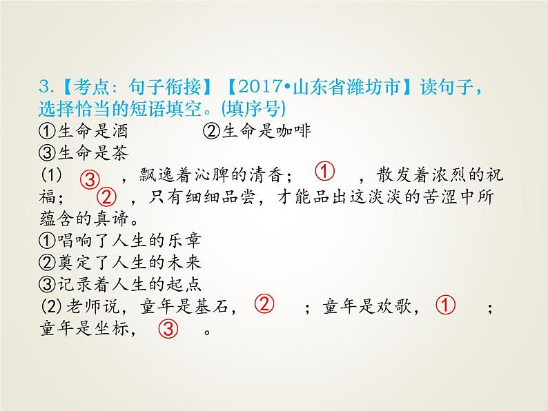 小升初语文期末专项复习课件-句子【一】∣ (共13张PPT)05