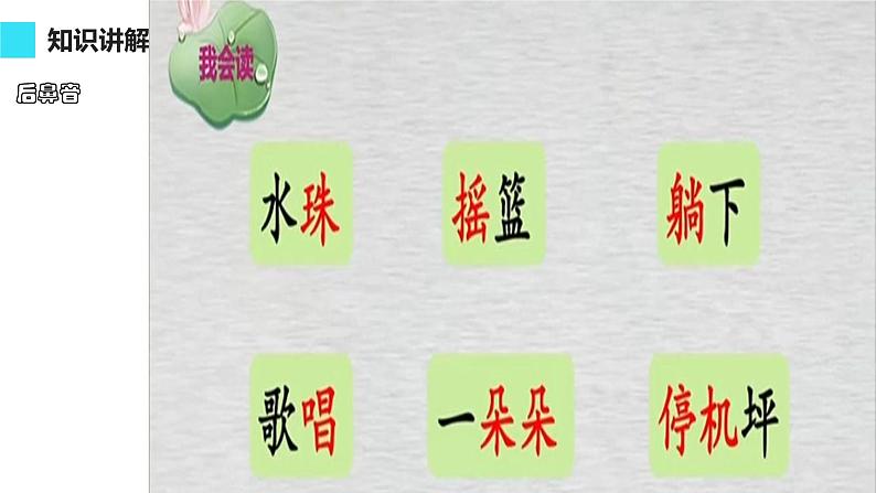 一年级语文下册课件-13 荷叶圆圆43-部编版（16张PPT）第4页