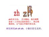 一年级语文上册教学课件-8 zh ch sh r（2）-部编版（共11页PPT）