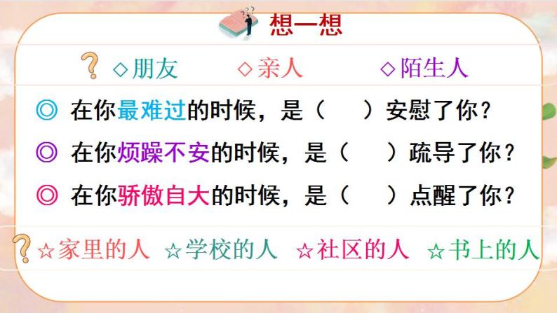 部编版语文六上 习作八：有你，真好  课件+教案+音视频素材05