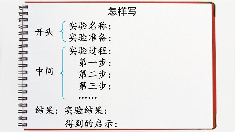 习作 我做了一项小实验（上课课件，共14张PPT）语文人教部编版三年级下第5页