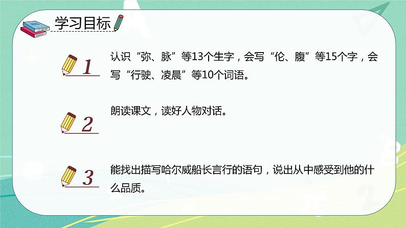 语文部编版四年级下册第七单元第23课《“诺曼底号”遇难记》课件PPT第3页