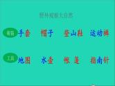 2021秋二年级语文上册课文1语文园地一课件+素材打包5套新人教版