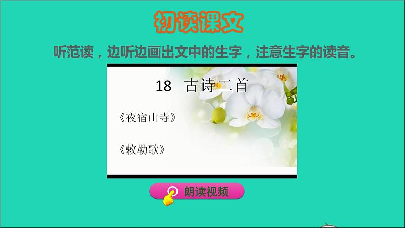 2021二年级语文上册课文古诗二首课件+教案+素材打包14套新人教版04